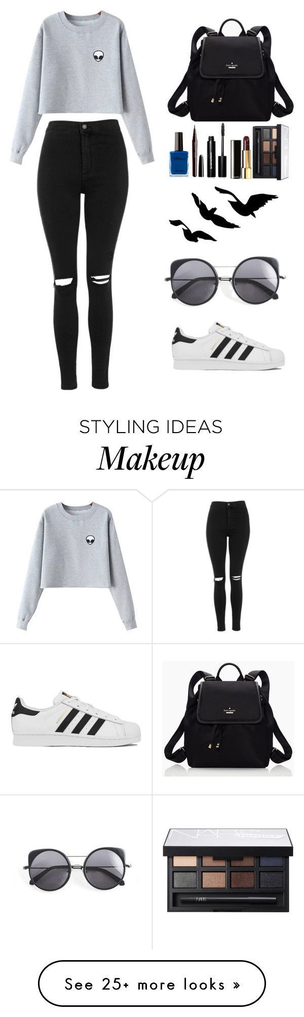 Untitled #9 by mischievousblonde on Polyvore featuring Chicnova Fashion, Topshop…