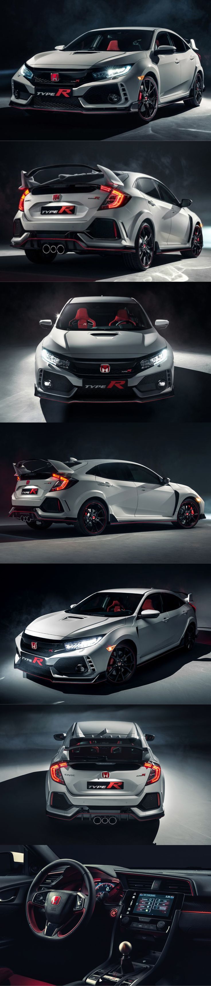 The 25 Best Honda Civic Type R Ideas On Pinterest Cool Honda 2017 Civic Type R Fk8 306hp White Red