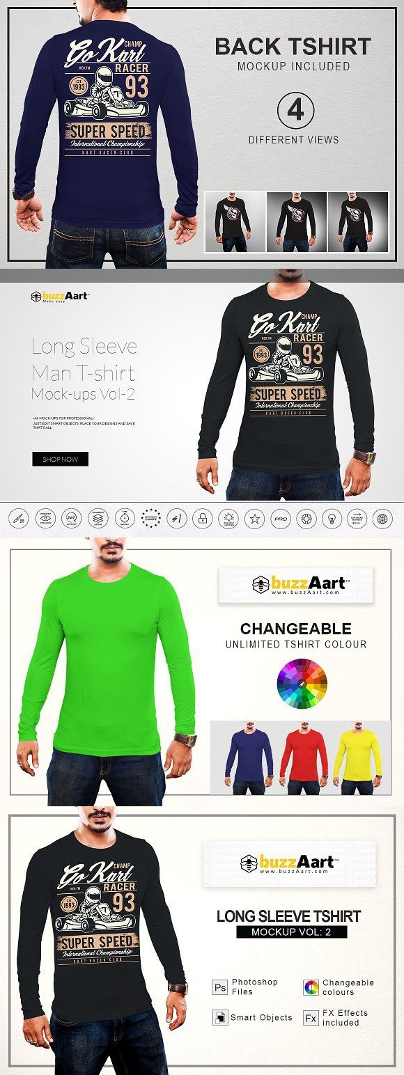 Long Sleeve Tshirt Mockup Vol 2 Shirt Mockup Blank T Shirts Tshirt Mockup