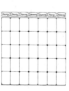 calender pages