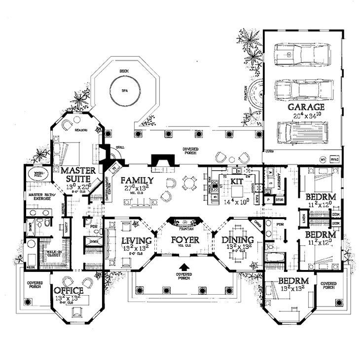 Master Bedroom House Plans 123 best house plans images on pinterest | architecture, homes and Master Bedroom House Plans 123 best house plans images on pinterest | architecture, homes and