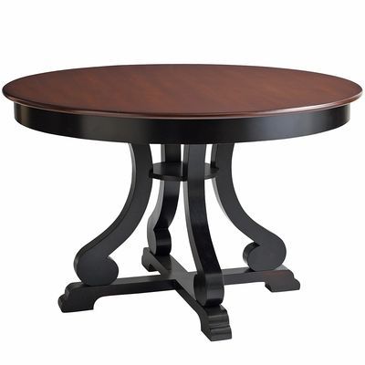 Marchella Rubbed Black 48 Round Dining Table Pinterest Small Marchella Rubbed Black 48 Round Dining Table Pinterest Small And Woods