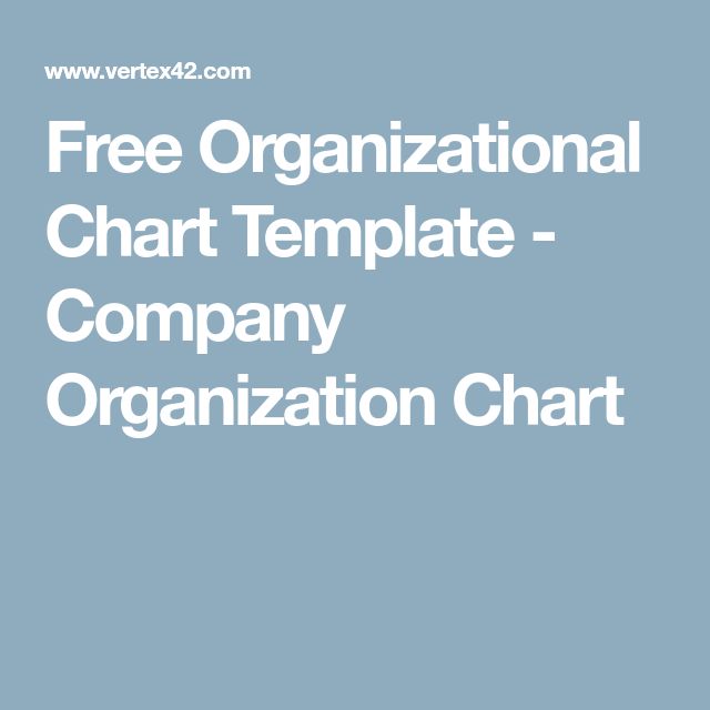 Free Organizational Chart Template - Company Organization Chart - company organization chart Free Organizational Chart Template - Company Organization Chart - company organization chart