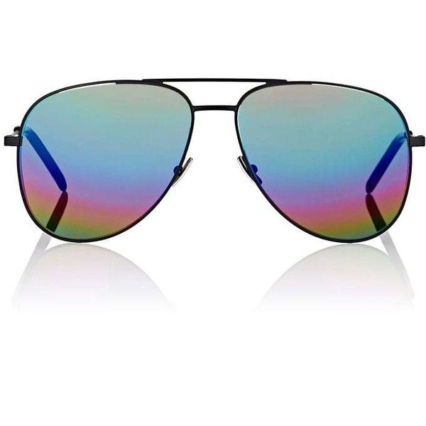 307 best Saint Laurent Sunglasses images on Pinterest | Sunnies, Cat ... Saint Laurent Women's Classic 11 Rainbow Sunglasses (1.240 BRL) ❤ liked on Polyvore featuring