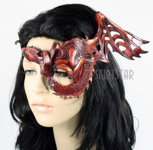 made in usa leather mask masquerade dragon costume game of thrones khaleesi new - Halloween Costumes With A Masquerade Mask made in usa leather mask masquerade dragon costume game of thrones khaleesi new - Halloween Costumes With A Masquerade Mask