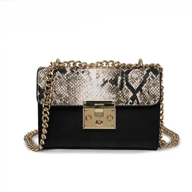 Women Fashion Classic Small Flap Bag Handbag Metal Chain Mini Shoulder WST