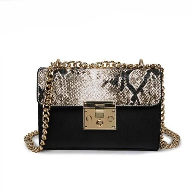 Snake Bags For Women Fashion Shoulder Bags Small Chain Messenger ...