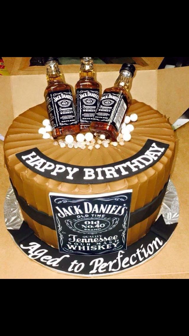 Jack Daniels Th Birthday Cake Jack Daniels Th Birthday Cake