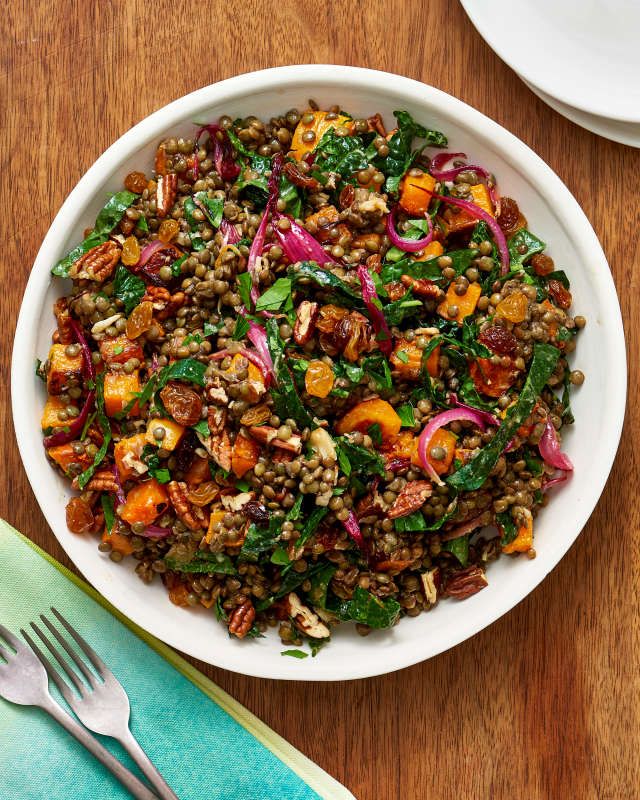 Thanksgiving Lentil Salad Thanksgiving Lentil Salad