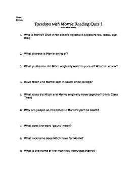 tuesdays with morrie summary
