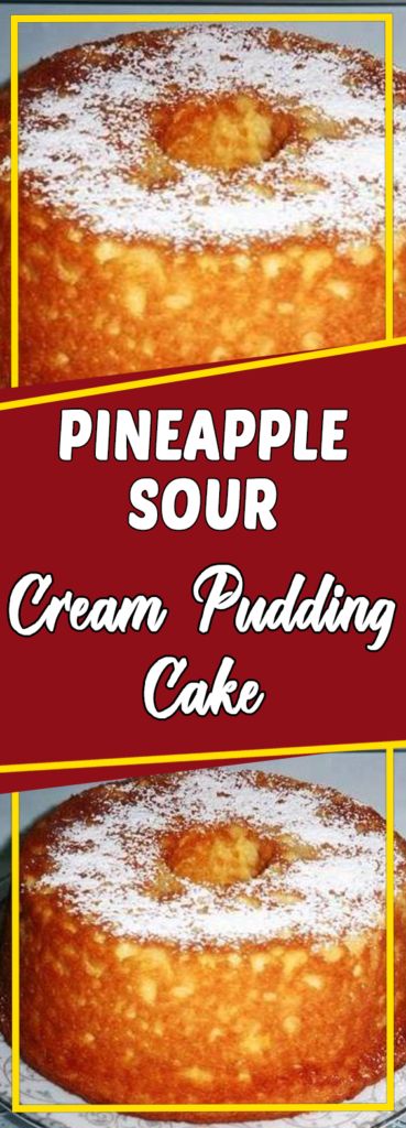 Welcome again to "Yummy Mommies" the home of meal receipts & list of dishes, Today i will guide you how to make "Pineapple Sour Cream Pudding Cake". I made this Delicious recipe a few days