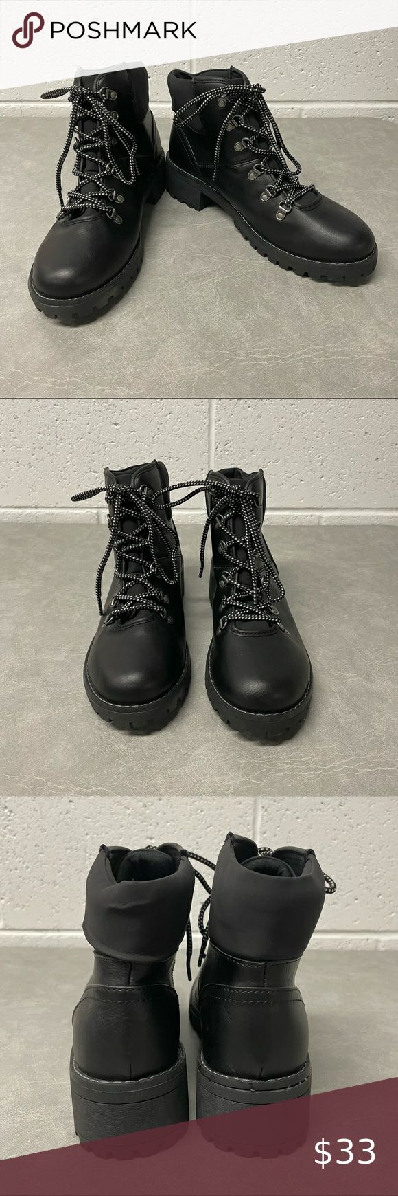 The bay store black boots