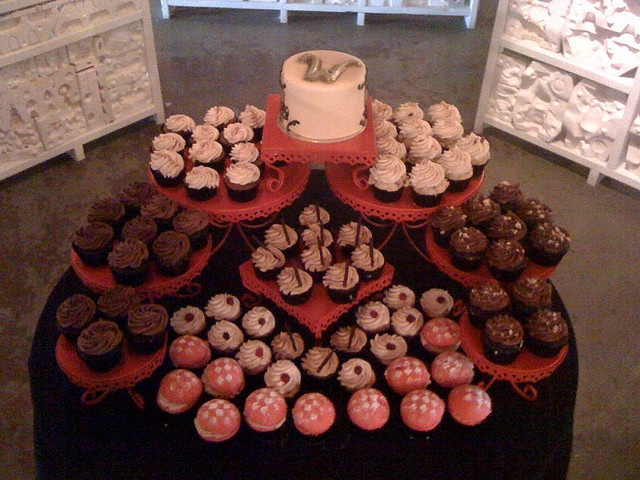 Wedding Cupcake Display From Thebleedingheartbakery Wedding Cupcake Display From Thebleedingheartbakery