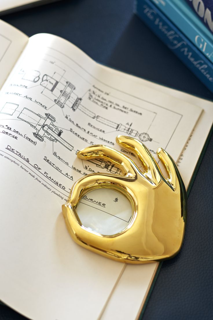 The Jonathan Adler Brass Ok Magnifying Glass Is Must Have Desk Accessory For Emoji Age A Positively Glam W Accessories Magnifier The Jonathan Adler Brass Ok Magnifying, Jonathan Adler Desk Accessories