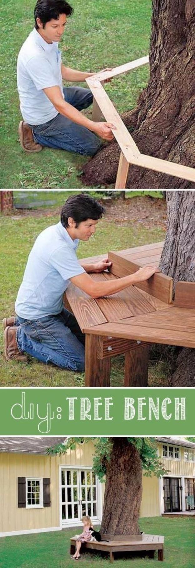 Creative Ways to Increase Curb Appeal on A Budget – Build A Tree Bench – Cheap a… Creative Ways to Increase Curb Appeal on A Budget – Build A Tree Bench – Cheap a…