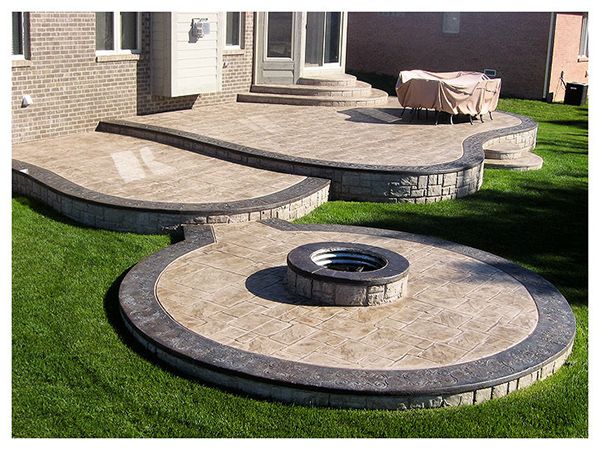 30 best Concrete patio images on Pinterest | Backyard ideas, Decks ... 30 best Concrete patio images on Pinterest | Backyard ideas, Decks ...