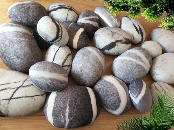 23 best Living Stone Pillow images on Pinterest River rocks, River stones and Cushion pillow