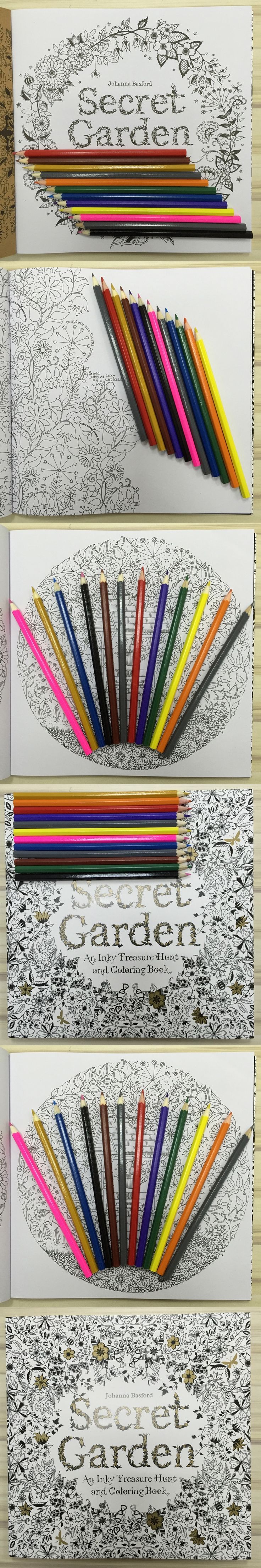 New Secret Garden Hand Drawn Book 24 The Root Color Pencil Adult Coloring