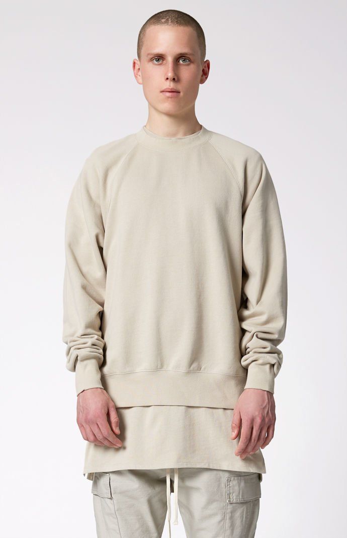Fog Fear Of God Essentials Crew Neck Sweatshirt Pacsun Sweatshirts Crew Neck Sweatshirt Crew Neck
