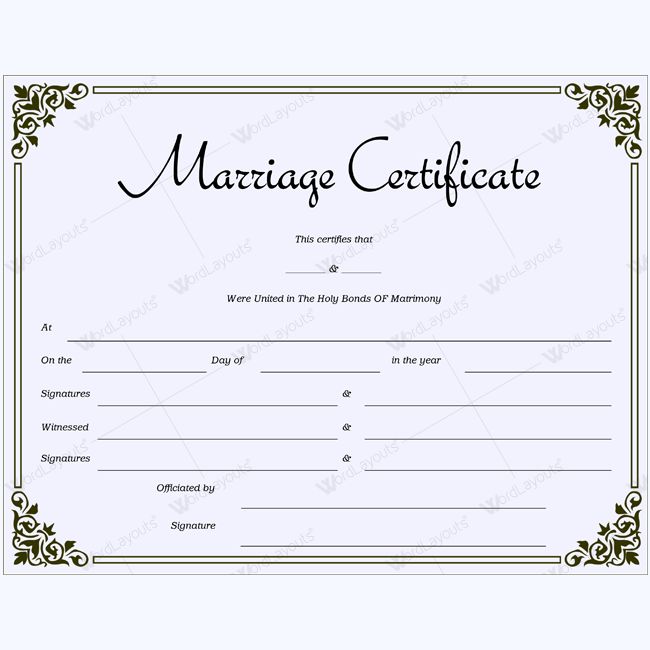 68 best marriage certificate templates images on pinterest fake marriage certificate free