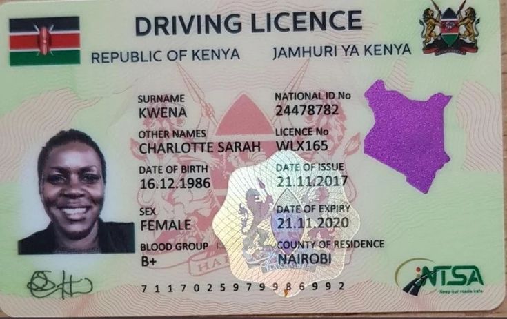 Sample Of Kenya s New Smart Driving License And What It Will Contain sample-of-kenya-s-new-smart-driving-license-and-what-it-will-contain