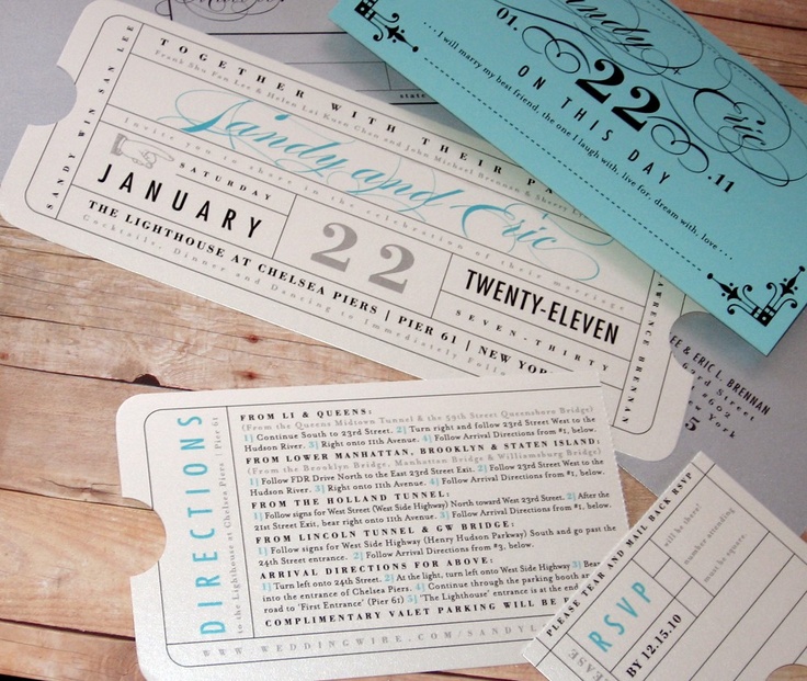 59 best Wedding invite ideas images on Pinterest Invitation - invitation ticket 59 best Wedding invite ideas images on Pinterest Invitation - invitation ticket