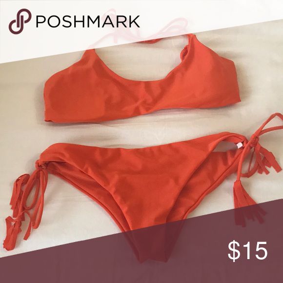Zaful bikini Orange zaful bikini Zaful Swim Bikinis