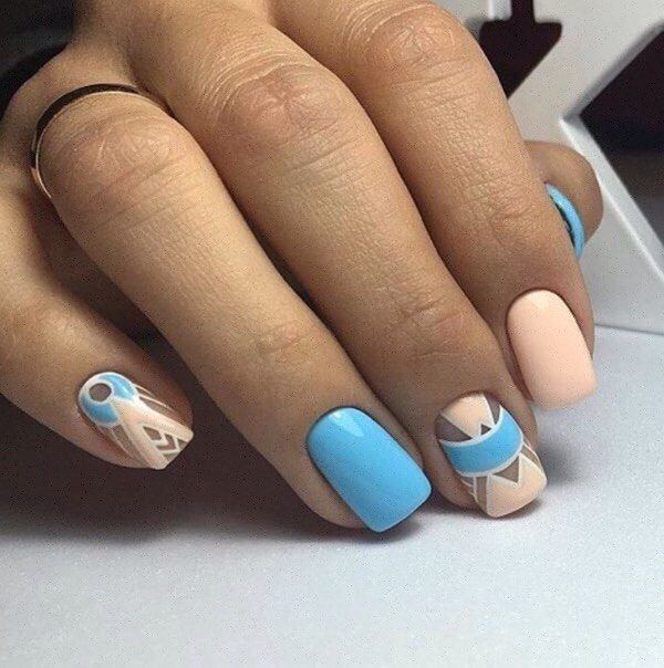 507 Best Nails Images On Pinterest Nailart, Nail Art Designs And Accurate nails, Blue nail art, Drawings on nails, Ethnic nails, Half moon - 507 Best Nails Images On Pinterest Nailart, Nail Art Designs And