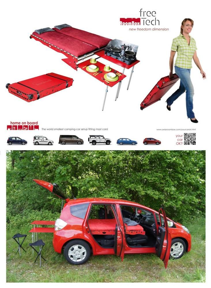 Pictured The Swiss Room Box That Sits In The Boot Of A Car And