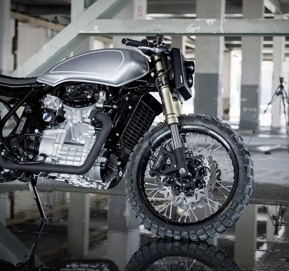 Honda GL500-JPN | Honda, Cx500 cafe racer, Custom cycles