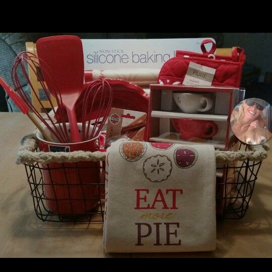Pie Baking gift basket Pie baking gift, Baking gifts, Baking gift basket