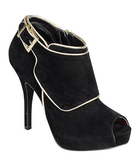 Black Shoes With Gold Trim Black Shoes With Gold Trim