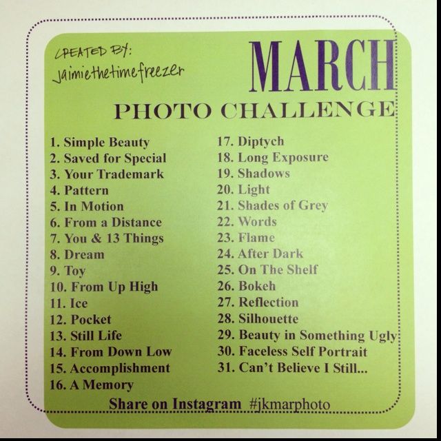 Best 25 March photo challenge ideas on Pinterest | 365 photo ... Best 25 March photo challenge ideas on Pinterest | 365 photo ...