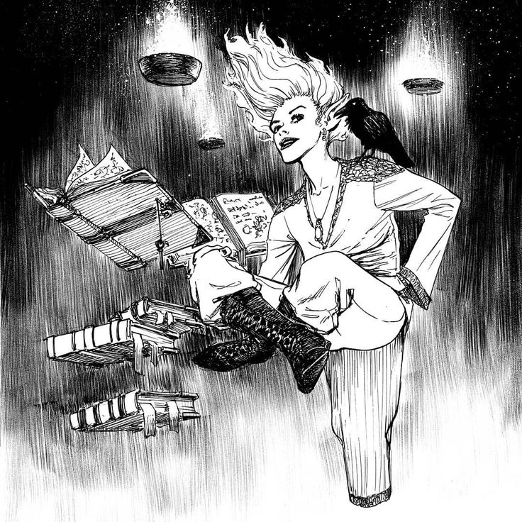 SPELL PREP! asked to draw an elf mage I opted for the