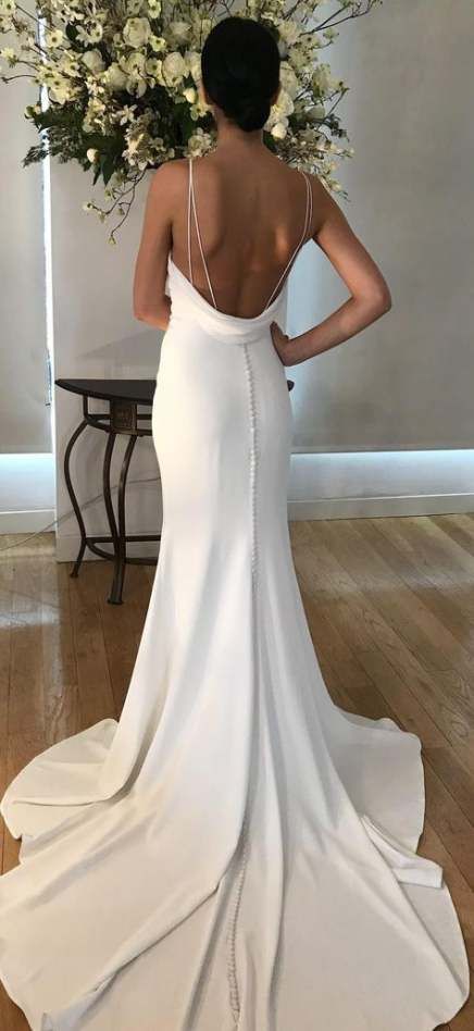 Bridal Gowns Fit And Flare Simple 22+ Super Ideas | Long sleeve wedding
