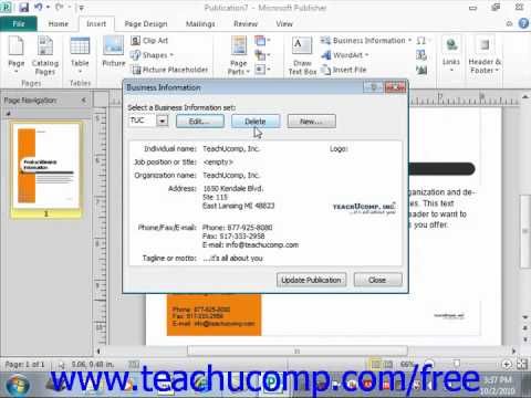 how to use publisher