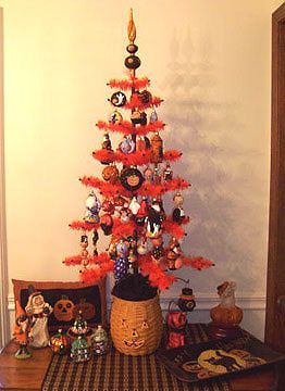 antique and vintage halloween collectibles decorating ideas
