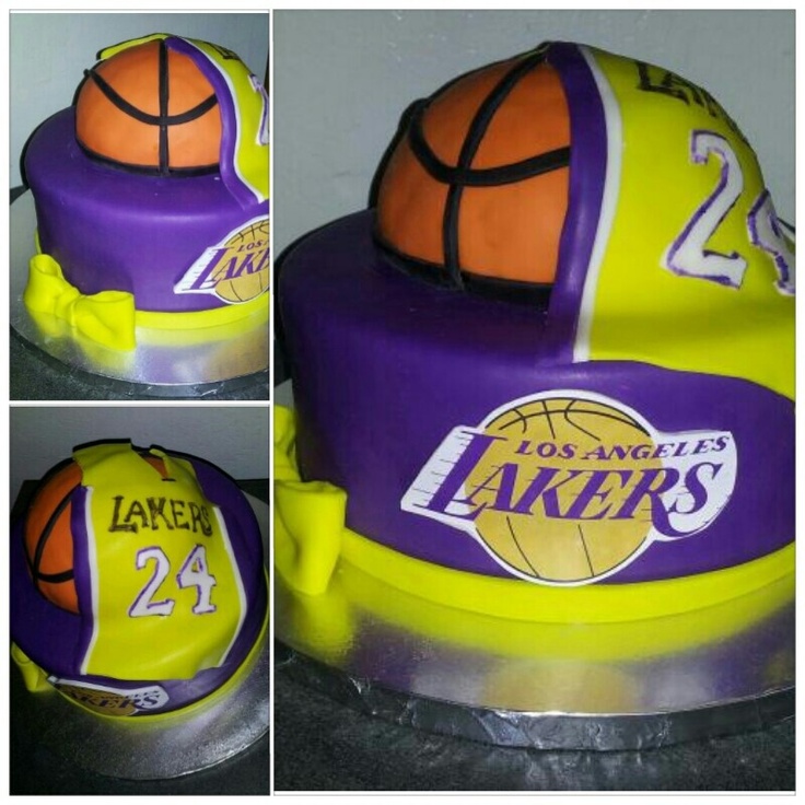 Lakers Birthday Cake Lakers Birthday Cake
