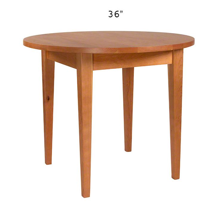 Classic Shaker Round Dining Table Kitchen Classic Shaker Round Dining Table, Round Shaker End Table