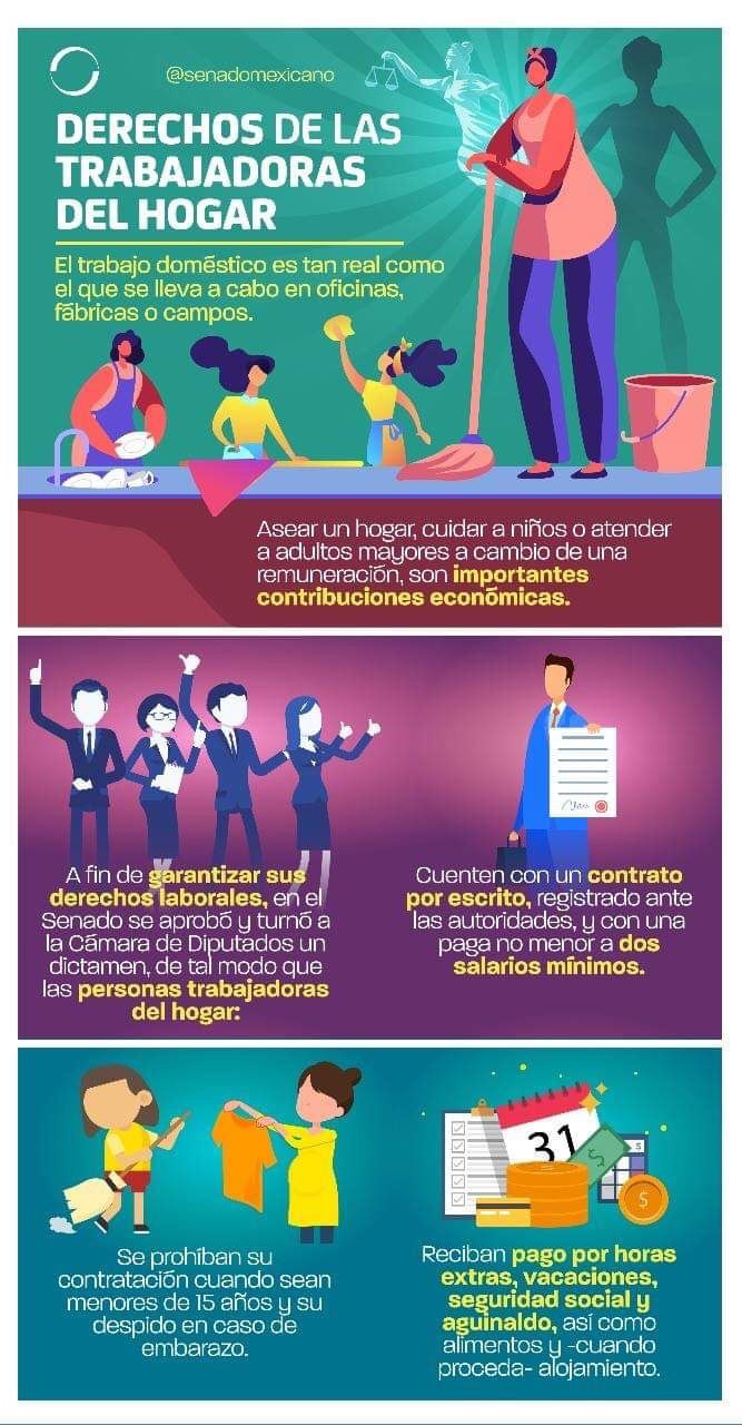 Reforma Laboral Trabajadoras Domésticas Derechos Del Trabajador Trabajadoras Del Hogar Abogados
