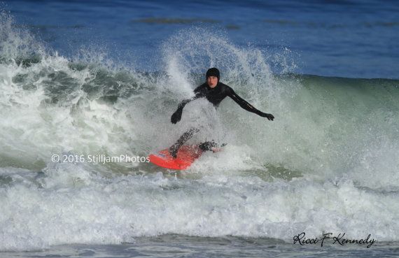 Photo of surfing on Cape Cod by StilljamPhotos on Etsy | Surfing
