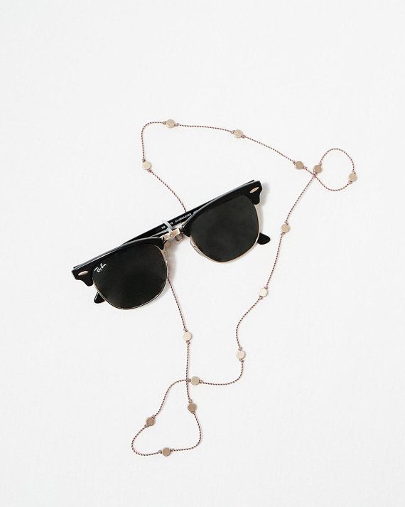 Snsunny Brillenkette Sonnenbrille Lesebrille Brillenb/änder Halter Kette Cord mit Quaste One Size, Blau