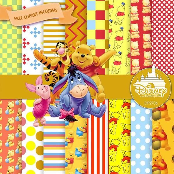 Beauty and the Beast Digital Paper Pack Instant Download Backgrounds Digital Scrapbook Paper Clipart Digital paper for Scrapbook