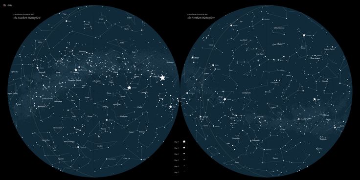 nasa constellation chart northern hemisphere page 3 celestial chart print