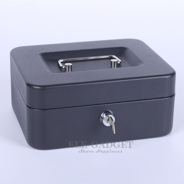 49 08 12 Off High Quality 6 Size S Money Box Cash Box with 2 Keys and Lockable Tray Safe Box Safe Steel 15x1 Money Safe Box Safe Box 2 Keys