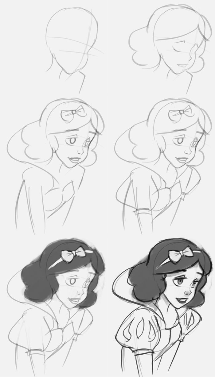 Uncategorized Disney Drawings Step By Step best 25 disney drawing tutorial ideas on pinterest stitch how to draw snow white style learn a cartoon character from step by image along with in
