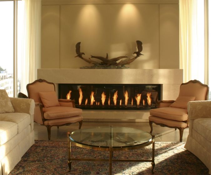 Pin By Tiffany Sloss On Family Room Linear Fireplace Fireplace Home