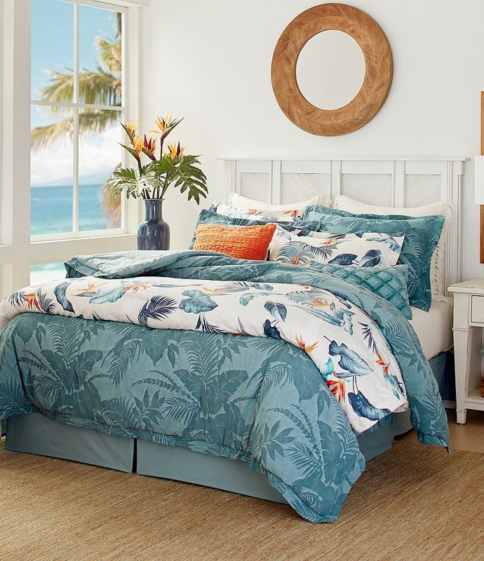 Tommy bahama queen comforter deals