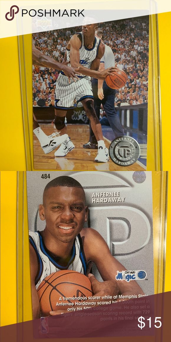 Anfernee Hardaway Rookie Card 1993 Penny NBA Cards