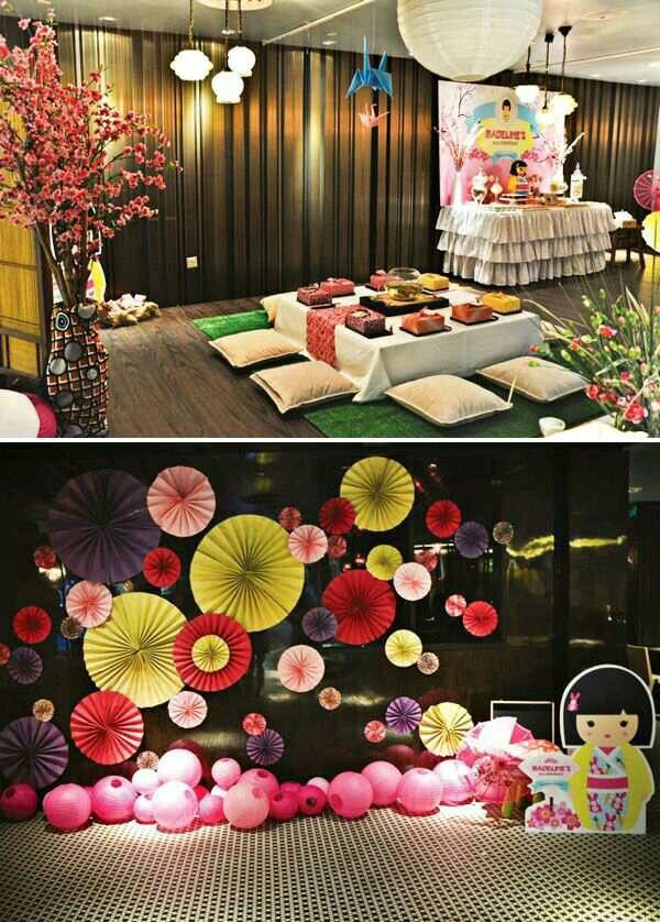 Pin by Joanna on Diana's 13th Bday | Japanese party, Asian party, Japan